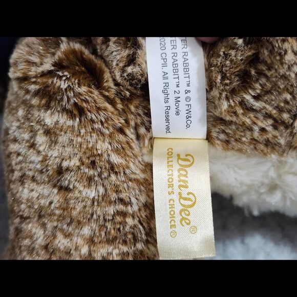 DanDee Peter Rabbit Plush Collection Stuffed Animal w Blue Coat 24 Inches - Picture 6 of 6